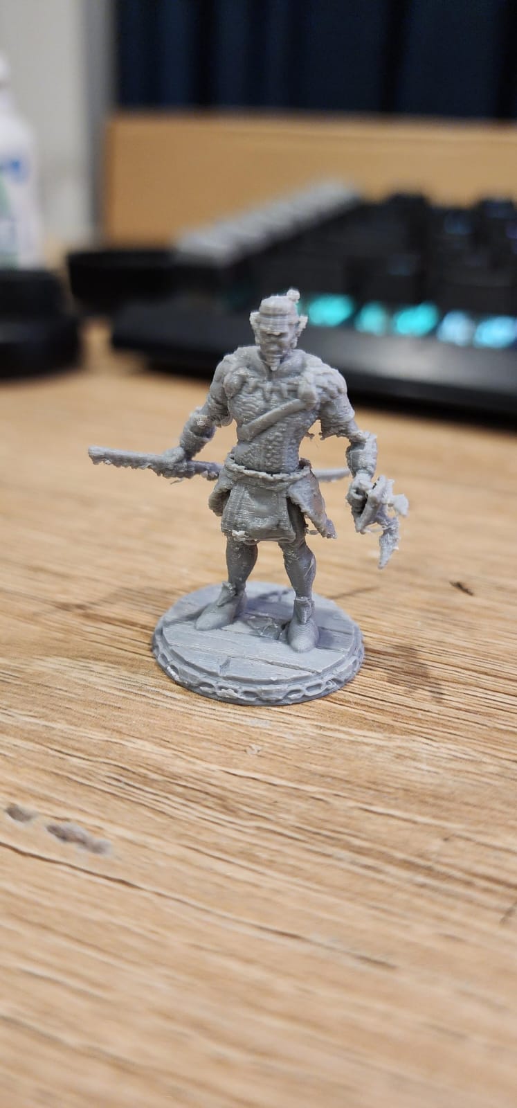 Divine Vishnu Idol (White Marble Finish)