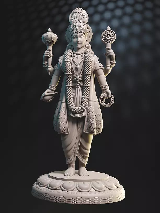 Miniature Warrior Figurine (3D Printed)